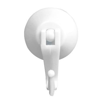 Set 2 cârlige de perete cu ventuză wenko levered suction hooks ballo, alb