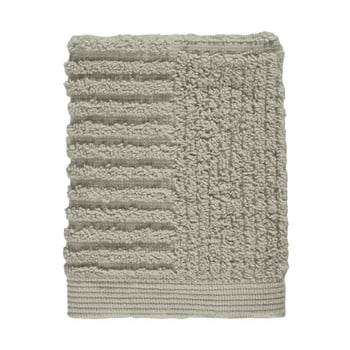 Prosop din bumbac 100% pentru față zone classic eucalyptus, 30 x 30 cm, gri verde