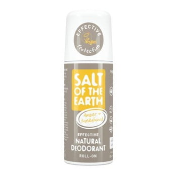 Roll-on deodorant Salt of the Earth Pure Aura Ambra Santal, 75 ml