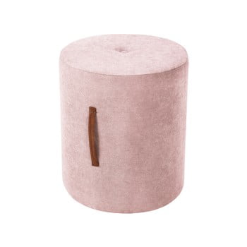 Taburet kooko home motion, ø 40 cm, roz deschis