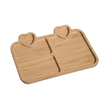 Tavă din bambus pentru servit veronica, 28 x 20 cm