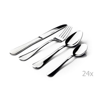 Set 24 tacâmuri din inox sabichi ridge