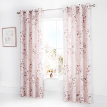 Draperie catherine lansfield rosalia, 168 x 183 cm, roz
