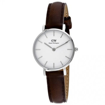 Ceas de damă daniel wellington petite bristol, ⌀ 28 mm, alb-argintiu