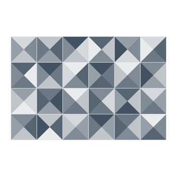 Set 24 autocolante ambiance azulejos shades, 10 x 10 cm