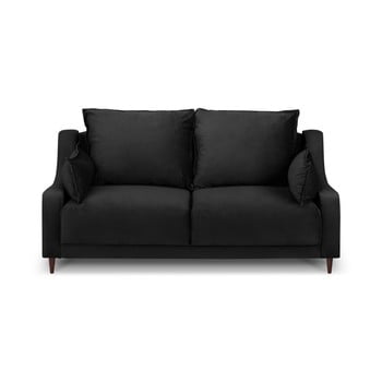 Canapea cu 2 locuri Mazzini Sofas Freesia, negru