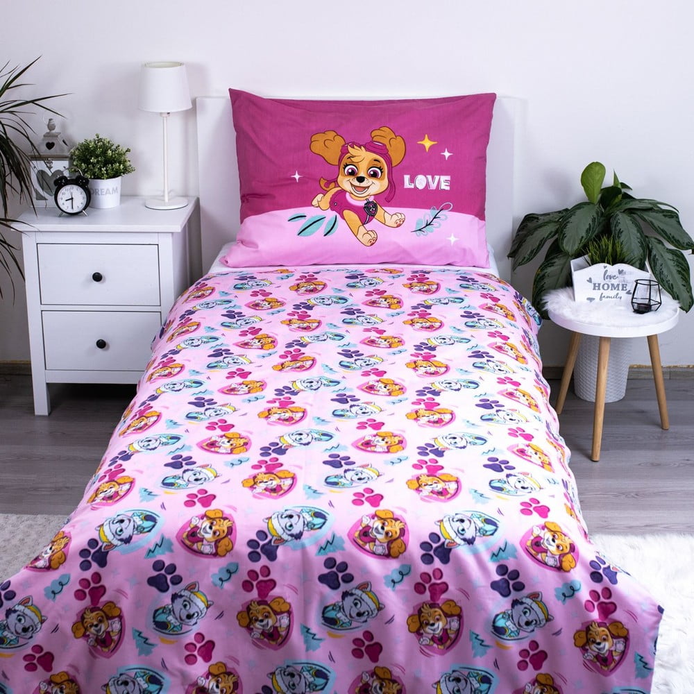 Produktové foto Dětské povlečení na jednolůžko z mikrovlákna 140x200 cm Paw Patrol  – Jerry Fabrics