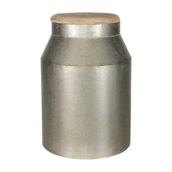 Recipient metalic deorativ bepurehome barrel, 39 cm h
