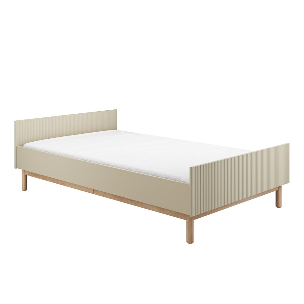 Béžová dětská postel 120x200 cm Miloo – Pinio