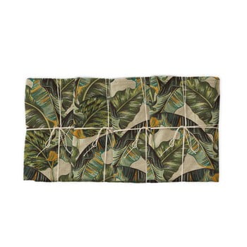 Set 4 șervețele textile linen couture banana, lățime 40 cm