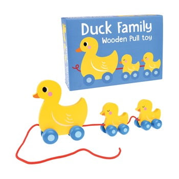 Rațe de jucărie cu roți rex london duck family