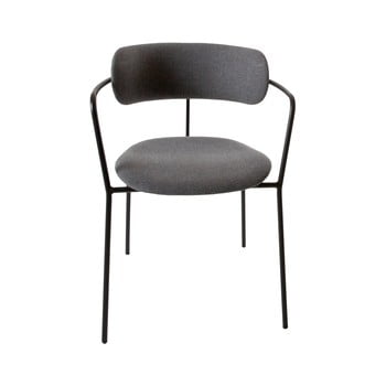 Scaun canett violet, negru