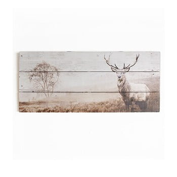 Tablou lemn graham & brown stag, 70 x 30 cm