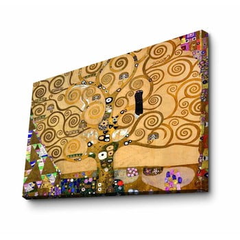 Reproducere tablou pe pânză gustav klimt tree, 100 x 70 cm