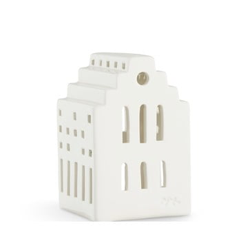 Felinar din ceramică kähler design long church, înălțime 10 cm, alb