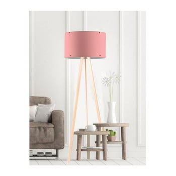 Lampadar simple, roz deschis