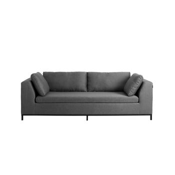 Canapea extensibilă 3 locuri custom form ambient, gri închis