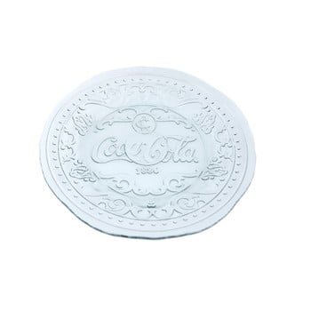 Farfurie din sticlă reciclată ego dekor cola, ⌀ 20 cm