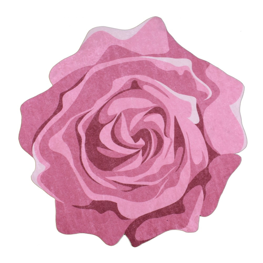 Koberec Vitaus Rose Duro, ⌀ 80 cm