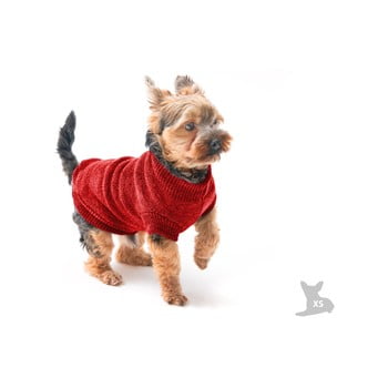 Pulover pentru câini Marendog Trip, mărime XS, roșu