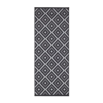 Traversă hanse home celebration mazzo, 80 x 250 cm, negru - crem
