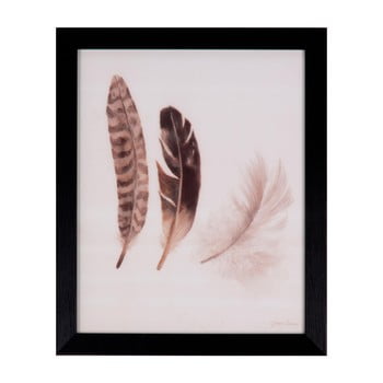 Tablou sømcasa feathers, 25 x 30 cm