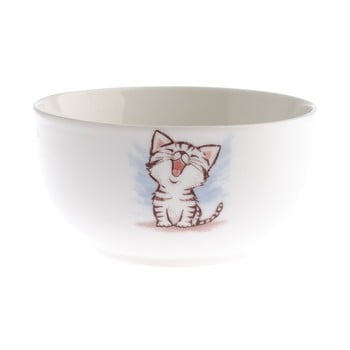Bol din porțelan dakls happy cat