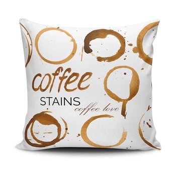 Pernă coffee stains, 45 x 45 cm