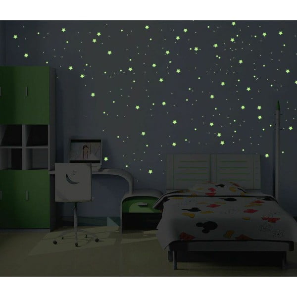 Sada 240 svítící ve tmě Ambiance Milky Way, 240 ks