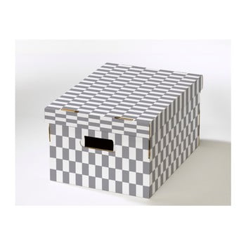 Cutie depozitare din carton ondulat Compactor Lenny, 40 x 31 x 21 cm