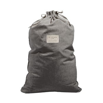 Săculeț textil pentru haine linen couture bag cool grey, înălțime 75 cm