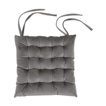 Pernă pentru scaun tiseco home studio chairy, 37 x 37 cm, gri închis
