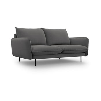 Canapea cosmopolitan design vienna, lățime 160 cm, gri închis