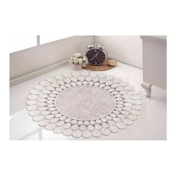 Odolný koberec Vitaus Zinno Yesil, ⌀ 80 cm