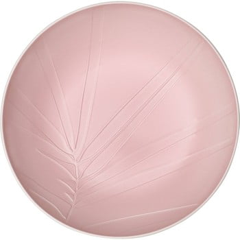 Bol din porțelan villeroy & boch leaf, ⌀ 26 cm, alb-roz