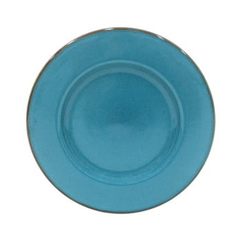 Farfurie pentru servit din ceramică casafina sardegna, ⌀ 34 cm, albastru