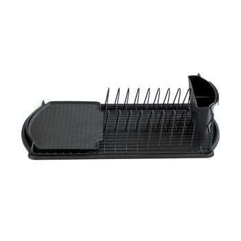 Suport pentru scurs vase wenko drip basic, negru