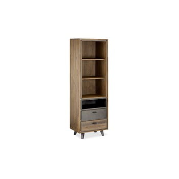 Bibliotecă din lemn de salcâm furnhouse malaga duo