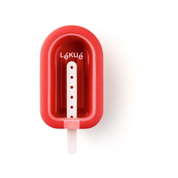 Formă din silicon pentru înghețată lékué, roșu