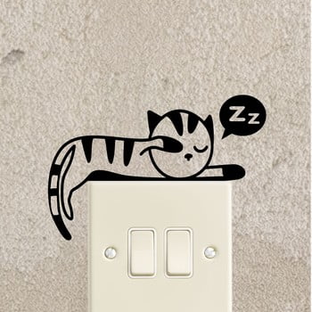 Autocolant ambiance sleeping kitten
