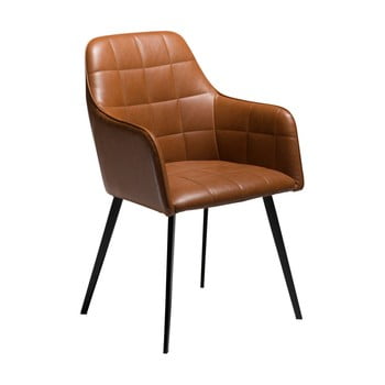 Scaun din piele ecologică dan-form denmark embrace vintage, maro