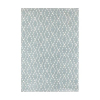 Covor elle decor euphoria rouen, 160 x 230 cm, albastru - gri
