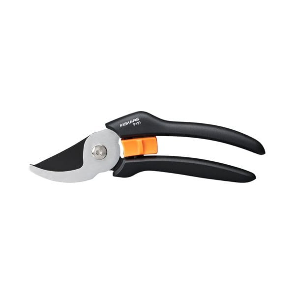 Černé ocelové dovusečné nůžky Fiskars Solid