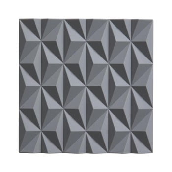 Suport din silicon pentru oale fierbinți Zone Origami Beak, gri