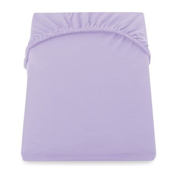 Cearșaf de pat cu elastic decoking nephrite violet, 180–200 cm, violet deschis