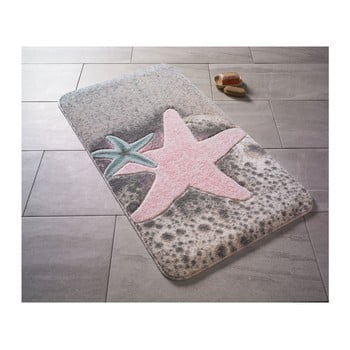 Covoraş de baie confetti bathmats spilled flowers, 80 x 140 cm, roz