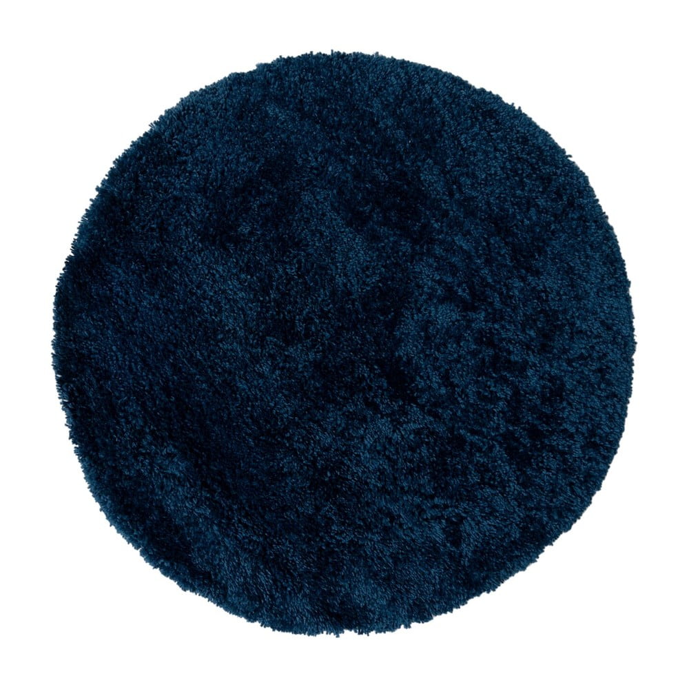Tmavě modrý koberec Flair Rugs Sparks, ⌀ 133 cm