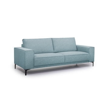 Canapea cu 3 locuri softnord copenhagen, albastru safir