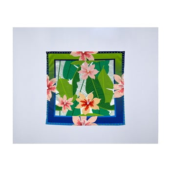 Eșarfă damă madre selva tropical garden, 55 x 55 cm