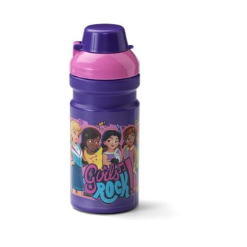 Sticlă pentru băuturi lego® friends girls rock